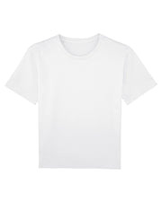 Seconds & Samples - Women's White Organic Cotton T-Shirt - Boxy Fit