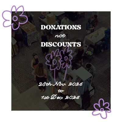 Donations not Discounts 2025