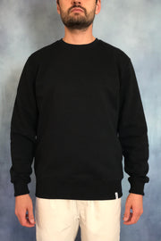 Men's Black Organic Cotton Sweatshirt