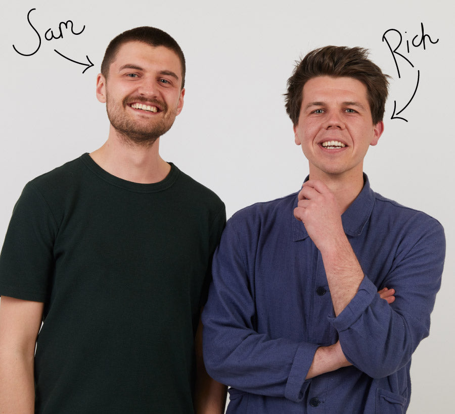 Picture of the co-founders of Goose Studios, Sam & Rich.