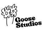 Black logo for Goose Studios organic cotton clothing