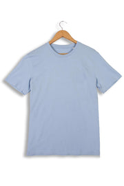 Seconds & Samples - Men's Serene Blue Organic Cotton T-Shirt