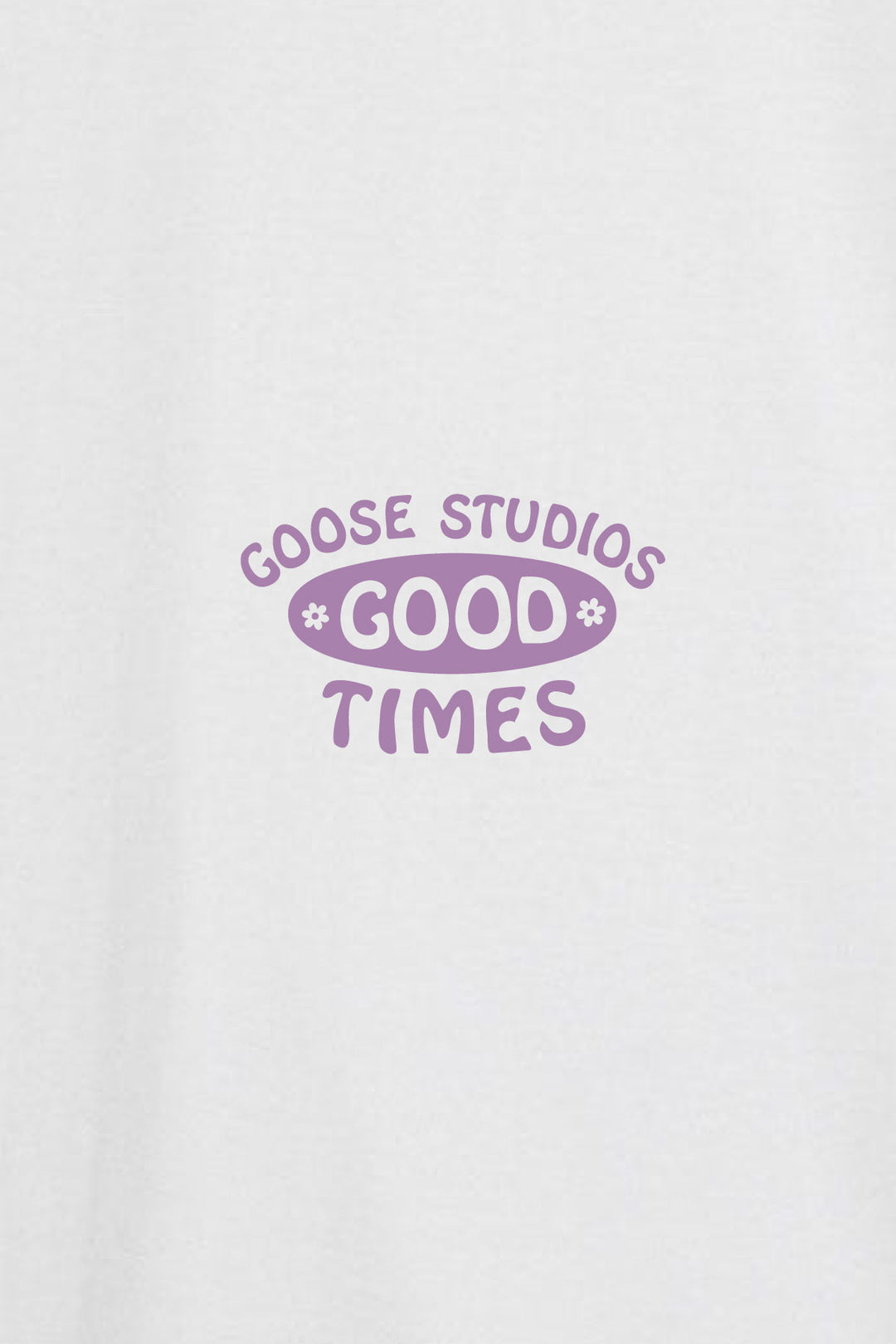Unisex White Organic Cotton T-Shirt - 70s Logo