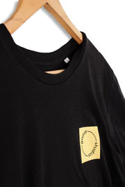 Men's Black Organic Cotton T-Shirt - The Original