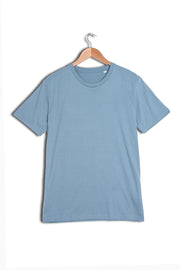 Men's Steel Blue Organic Cotton T-Shirt