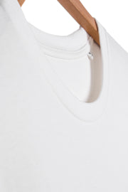 Women's Vintage White Organic Cotton T-Shirt - Regular Fit