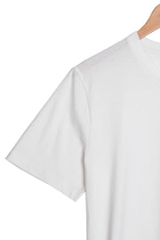 Women's Vintage White Organic Cotton T-Shirt - Regular Fit